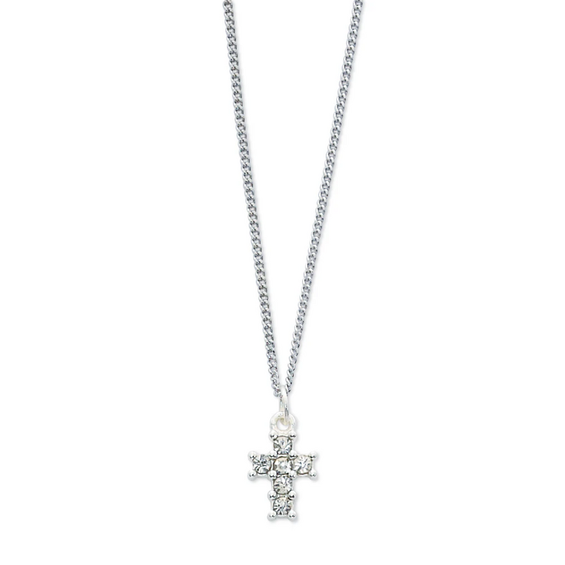 Necklace - Crystal Stone Cross Pendant Box