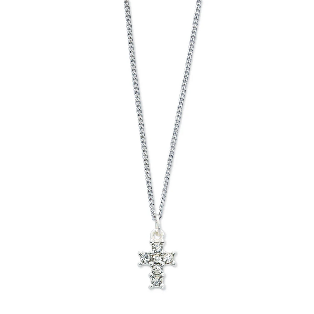 Necklace - Crystal Stone Cross Pendant Box