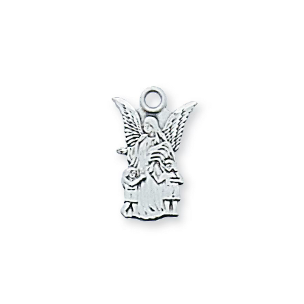 Guardian Angel - Sterling Baby Pendant Boxed