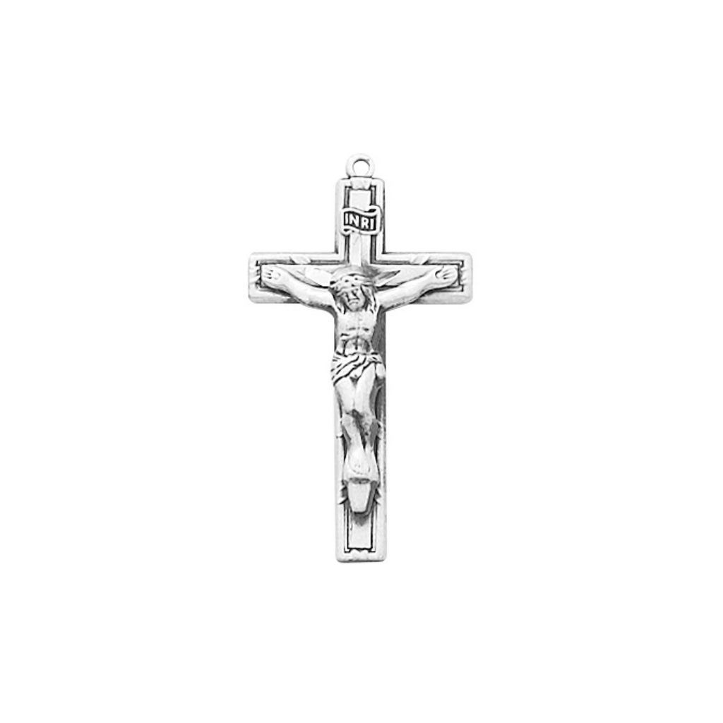 Crucifix Pendant Box Sterling