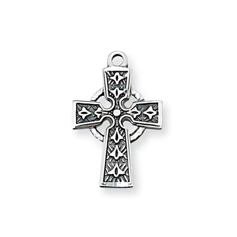 Celtic Cross -Sterling Baby Chain Boxed