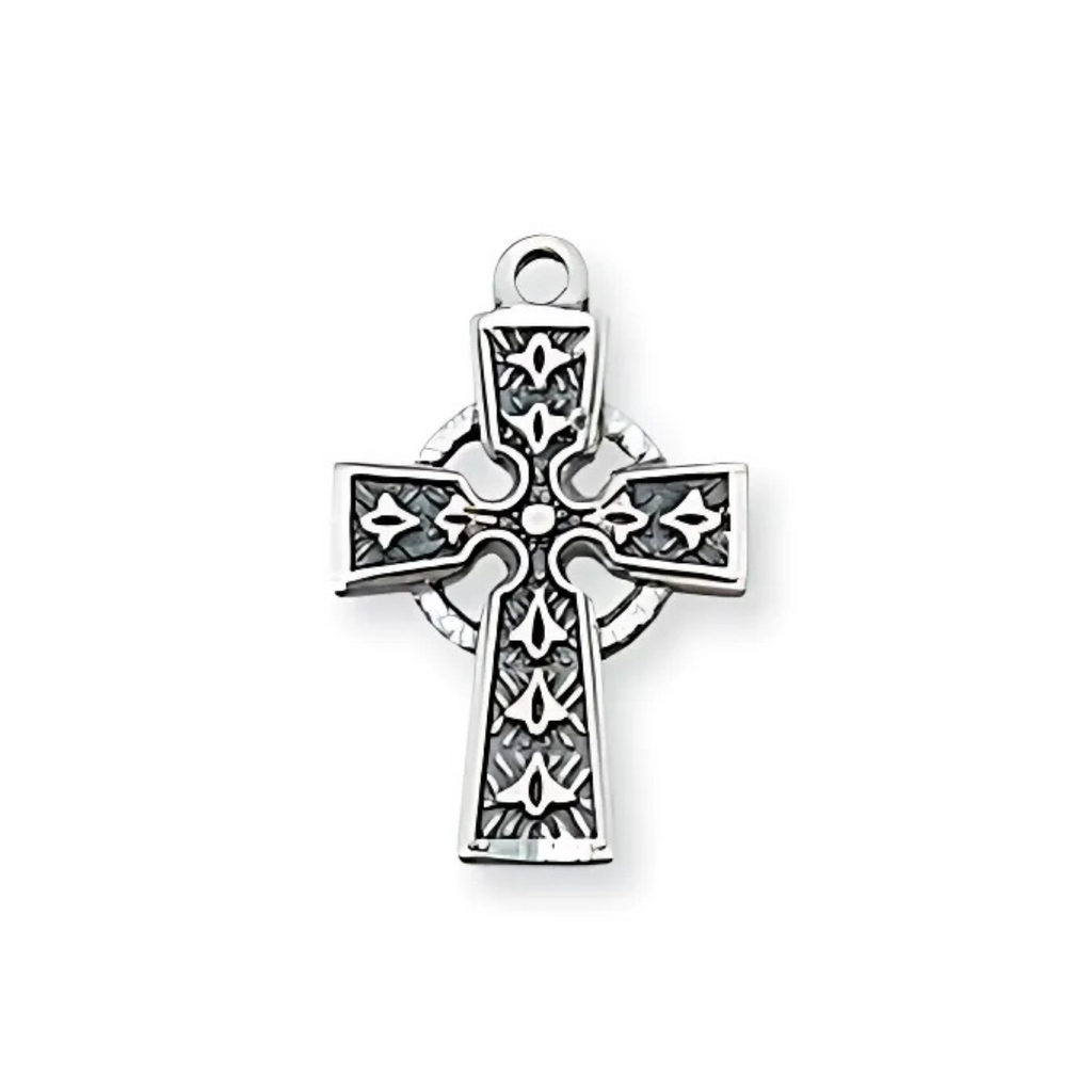 Celtic Cross -Sterling Baby Chain Boxed
