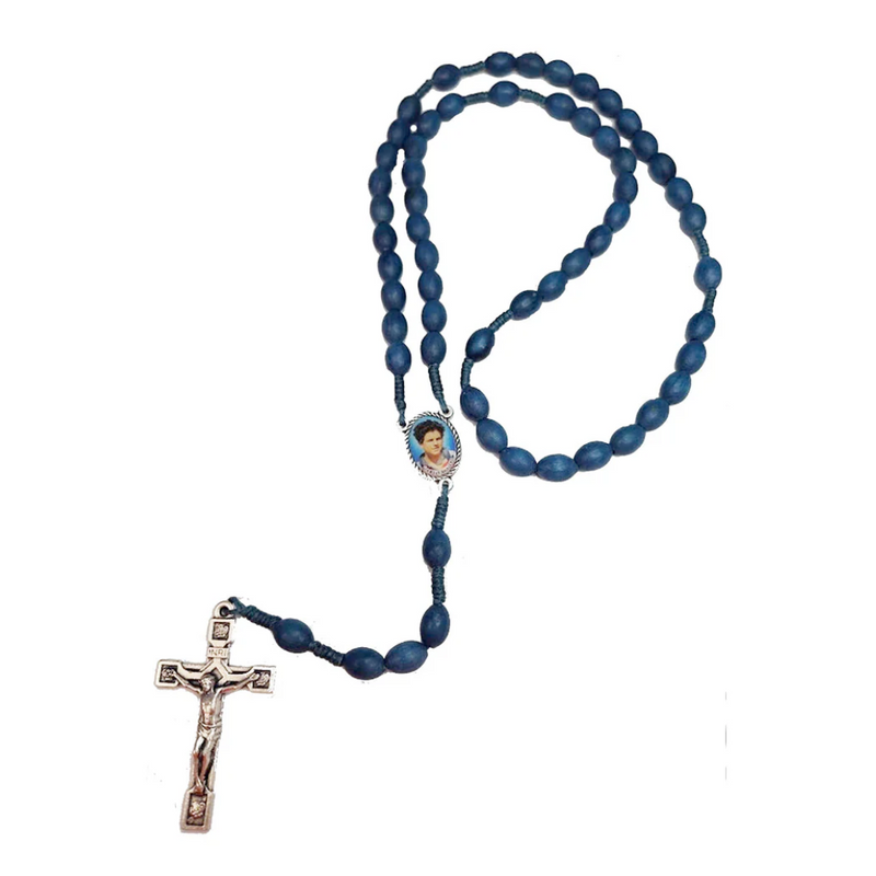 Carlo - Saint Carlo Acutis Rosary, Blue