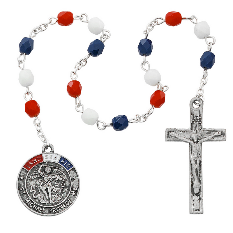 Military Chaplet, Carded