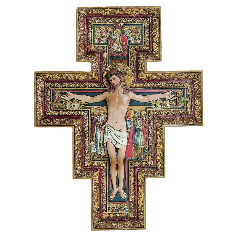 San Damiano Crucifix 6"H