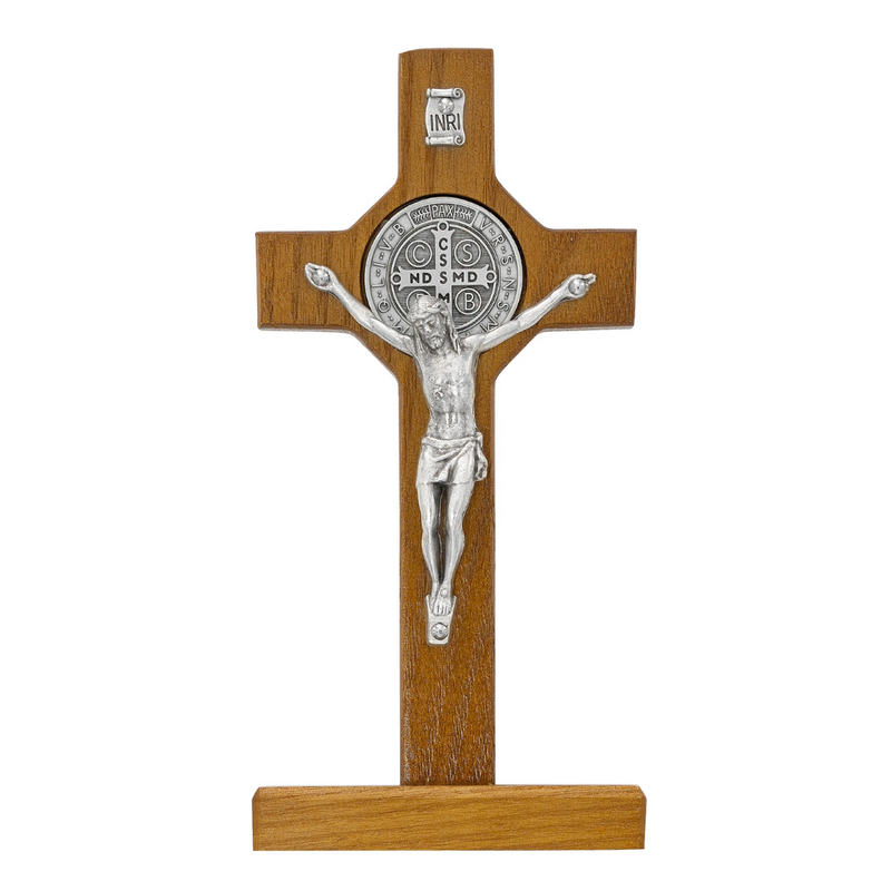 Benedict Crucifix - 6" Standing St. Benedict Crucifix, Boxed