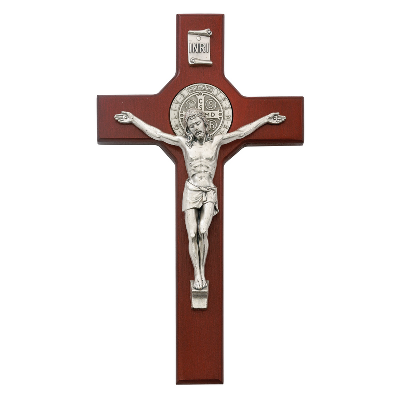 Benedict Crucifix - 10.5" St. Benedict Crucifix, Boxed