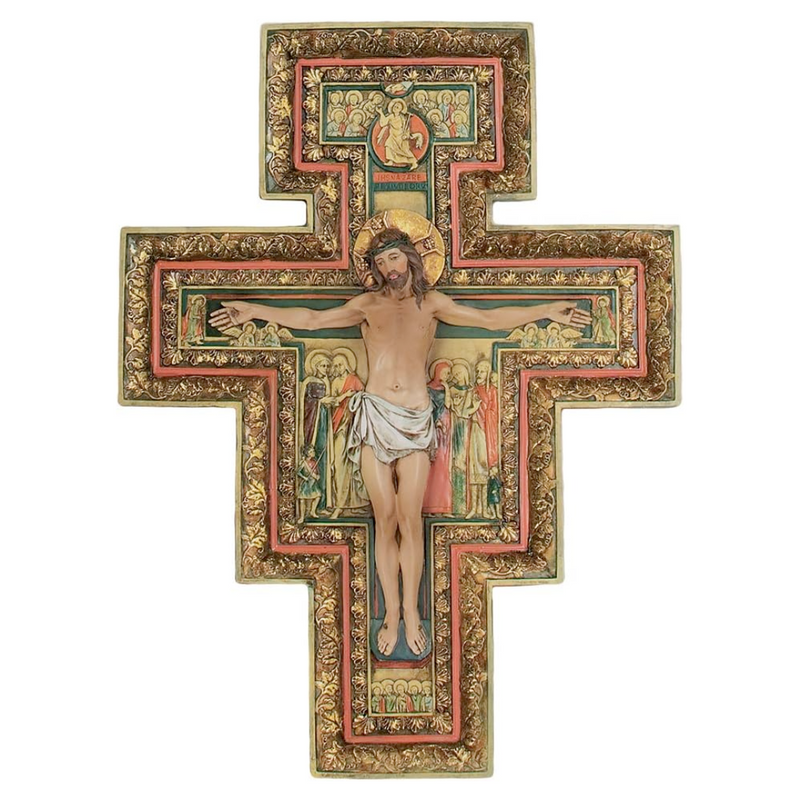 San Damiano Crucifix 17.75"H