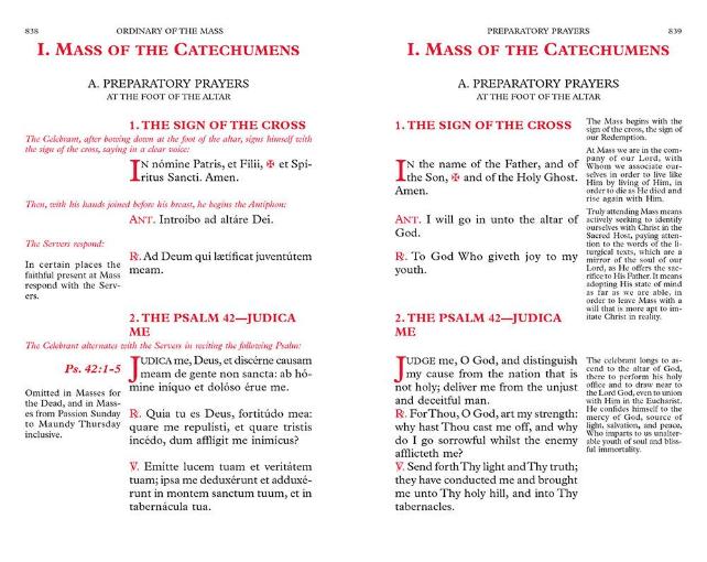 Latin Mass Missal - 1962 Roman Catholic Daily Missal