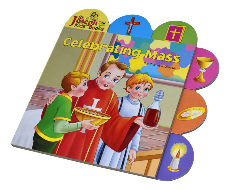 Celebrating Mass: St. Joseph Tab Book for Catholic Children