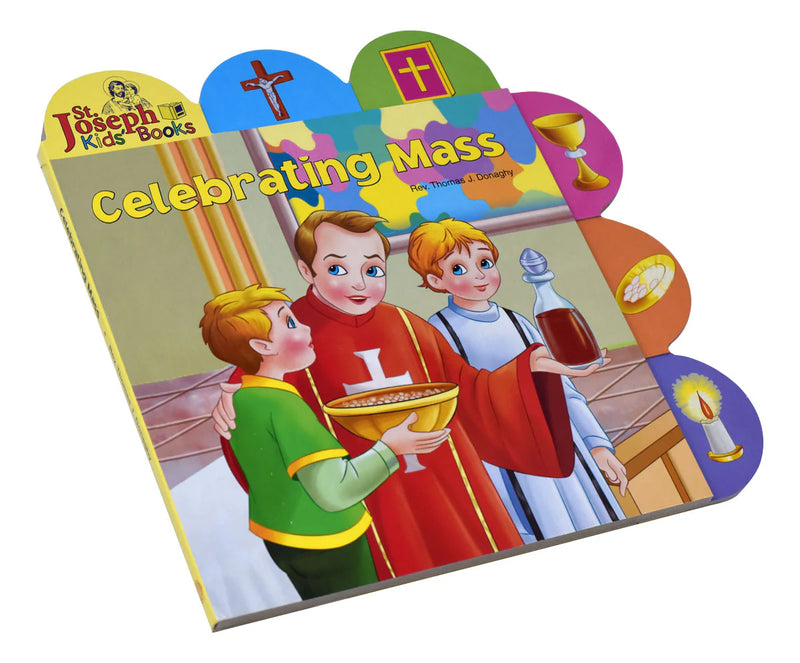 Celebrating Mass: St. Joseph Tab Book for Catholic Children