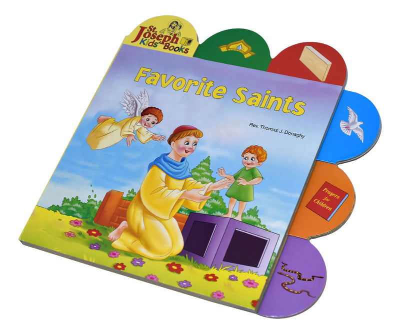 Favorite Saints Tab Book for Catholic Children | St. Joseph Kids' Books