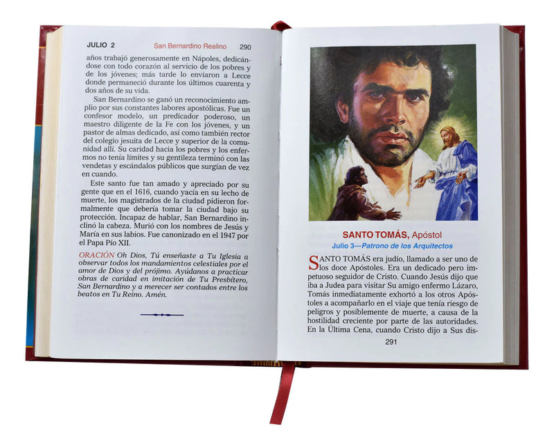 Ilustradas Las Vidas de los Santos: Spanish Illustrated Lives of the Saints