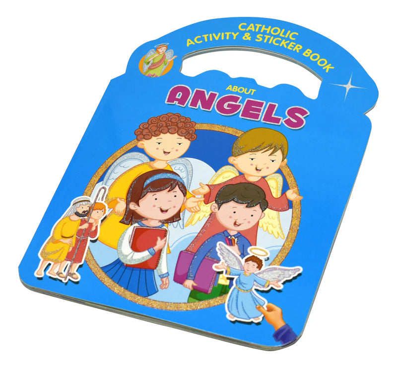 Catholic Activity and Sticker Book About Angels for Kids