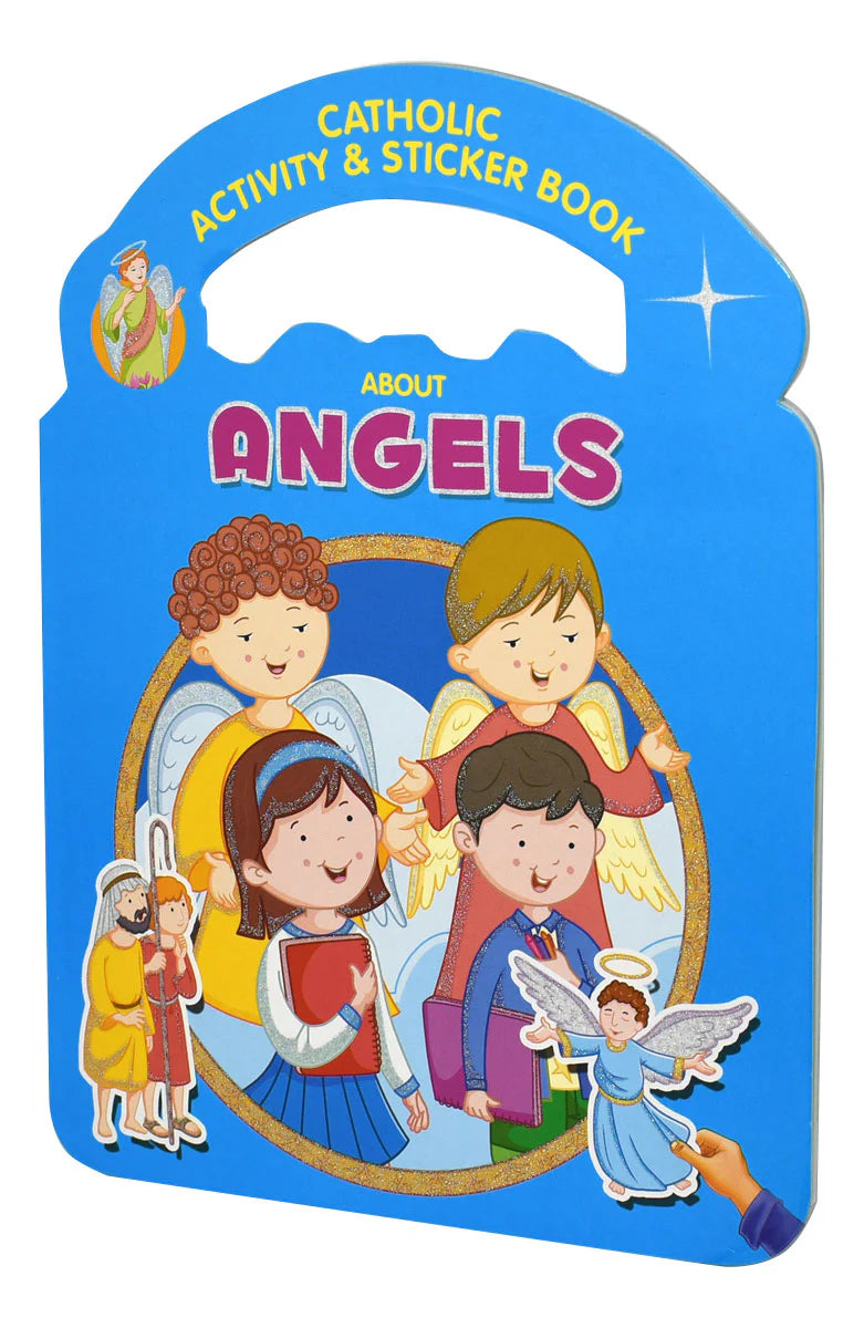 Catholic Activity and Sticker Book About Angels for Kids