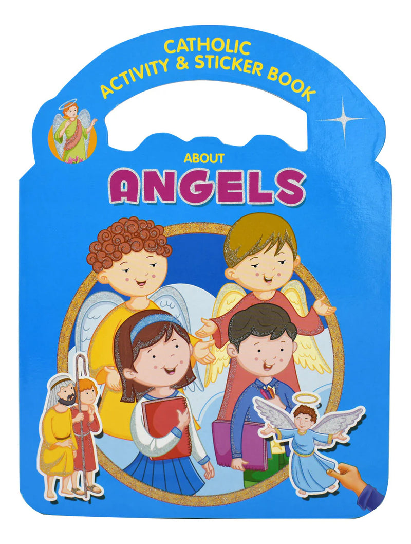 Catholic Activity and Sticker Book About Angels for Kids