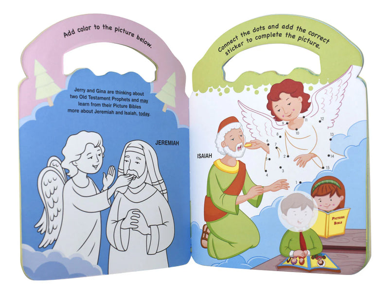 Catholic Activity and Sticker Book About Angels for Kids
