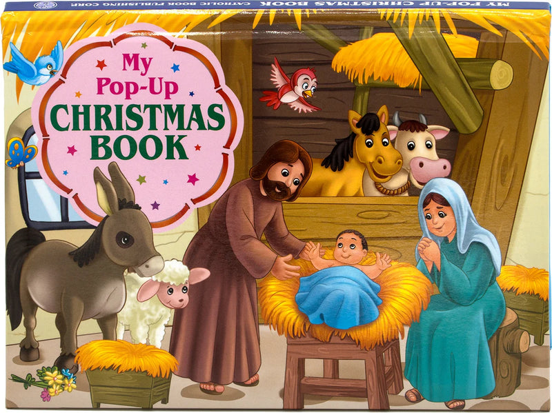 My Pop-Up Christmas Book for Toddlers and Young Children