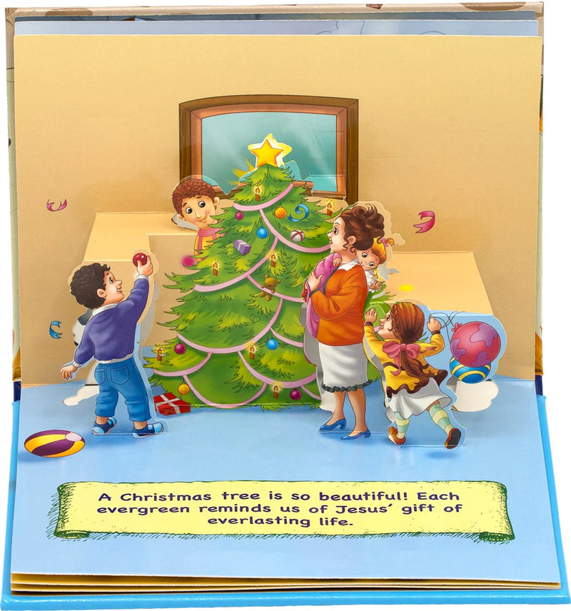 My Pop-Up Christmas Book for Toddlers and Young Children