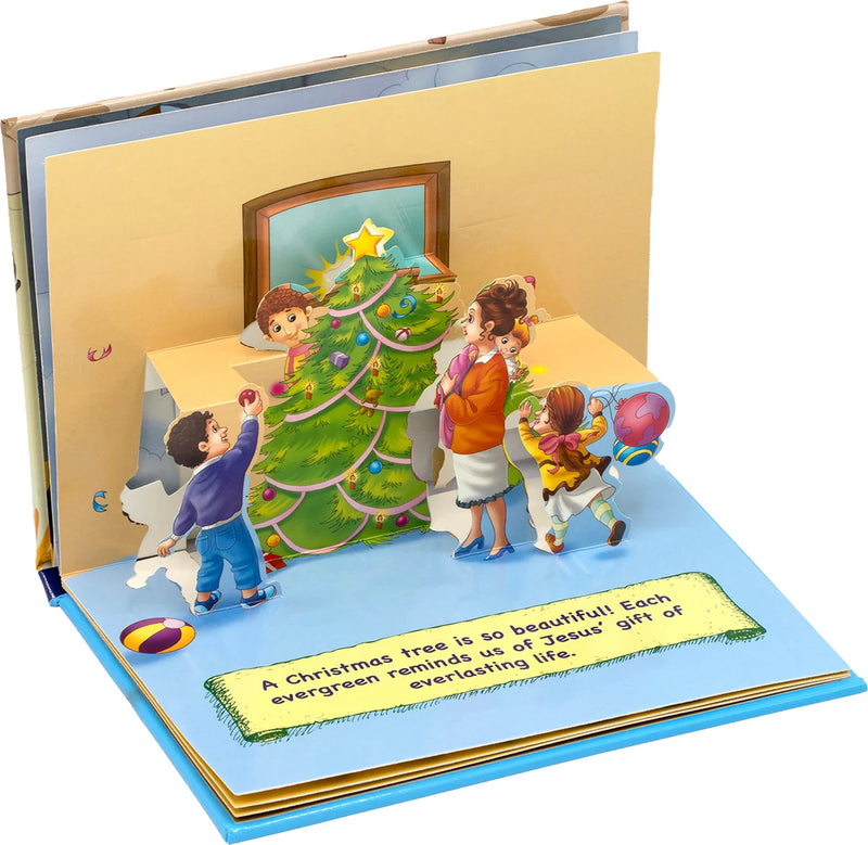 My Pop-Up Christmas Book for Toddlers and Young Children