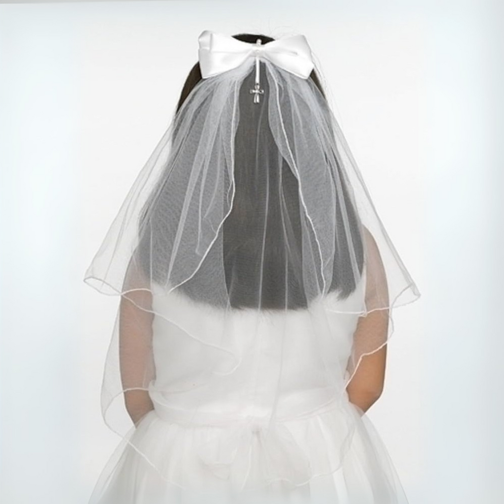 Communion Veil Jessica 25"L