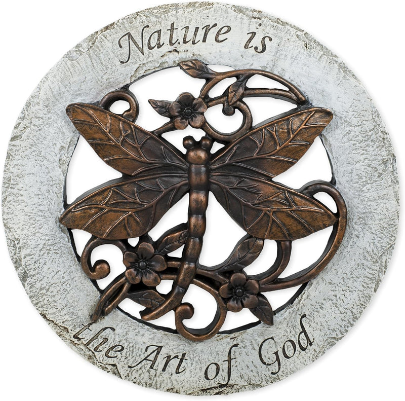Nature is the Art of God Stepping Stone 12"D