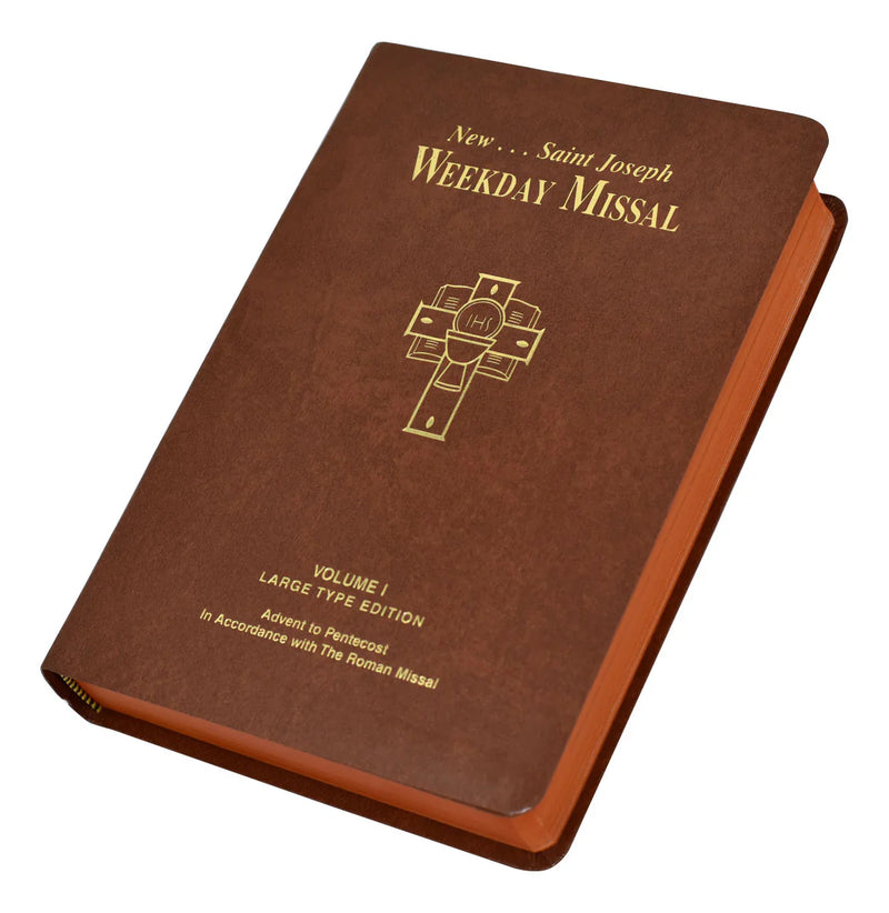 St. Joseph Weekday Missal, Volume I, Large Type Edition (Advent to Pentecost)