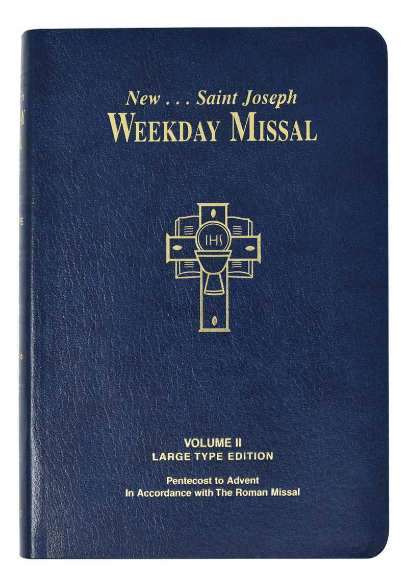St. Joseph Weekday Missal, Volume II, Large Type Edition (Pentecost to Advent)