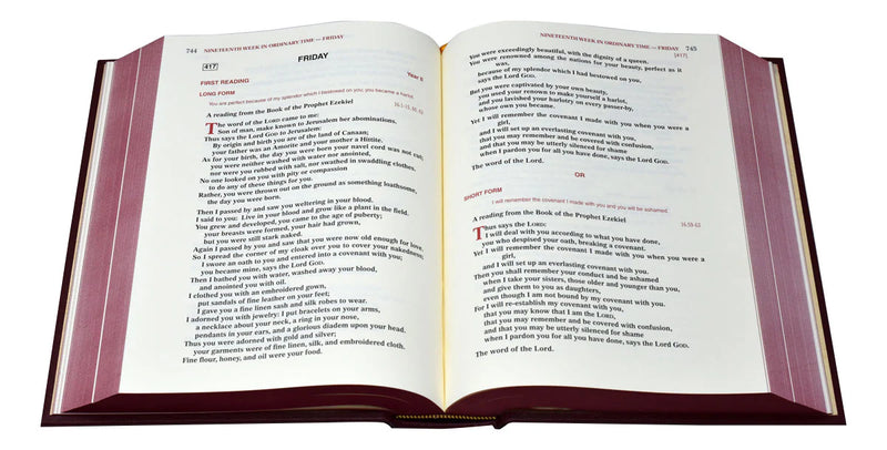 Catholic Book Publishing Lectionary for Weekday Masses Vol. III