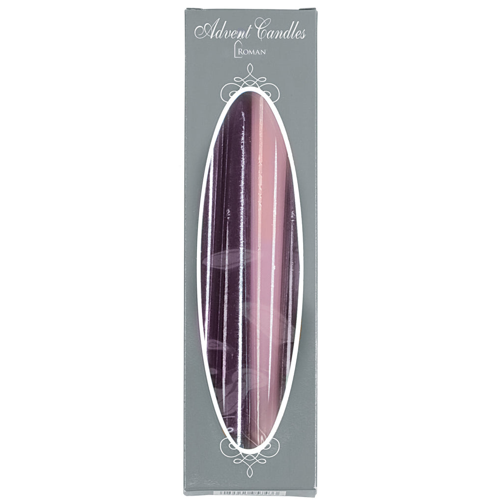 Advent Candles 10"H 4pc set