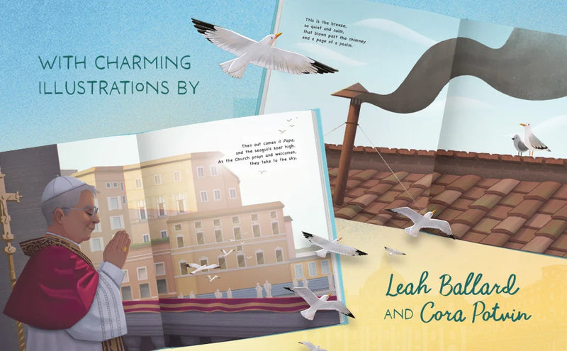 White Smoke, Two Gulls, and a Pope – Catholic Children's Book
