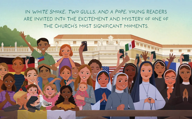 White Smoke, Two Gulls, and a Pope – Catholic Children's Book