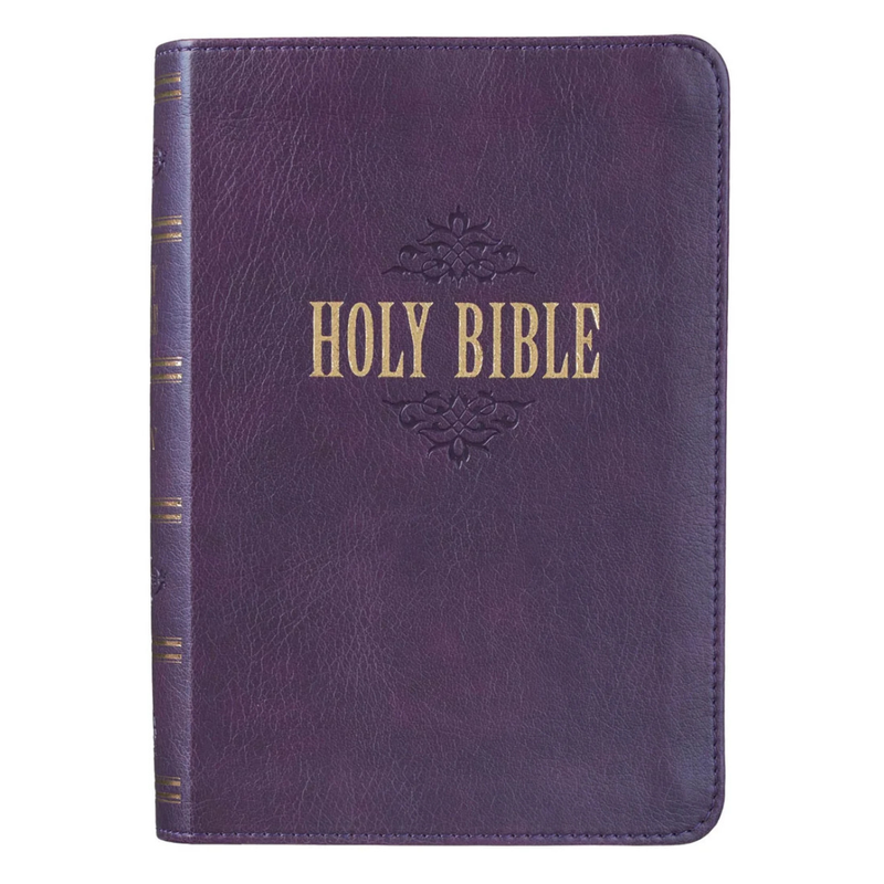 Compact Purple KJV Bible (Personalizable!)