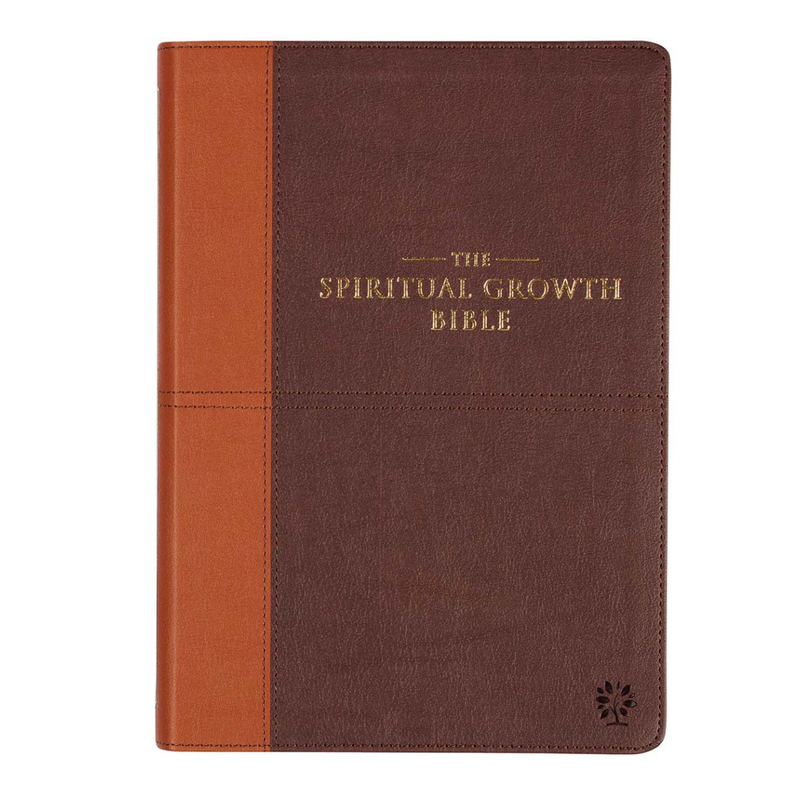Spiritual Growth Bible Two-Tone (Personalizable!)