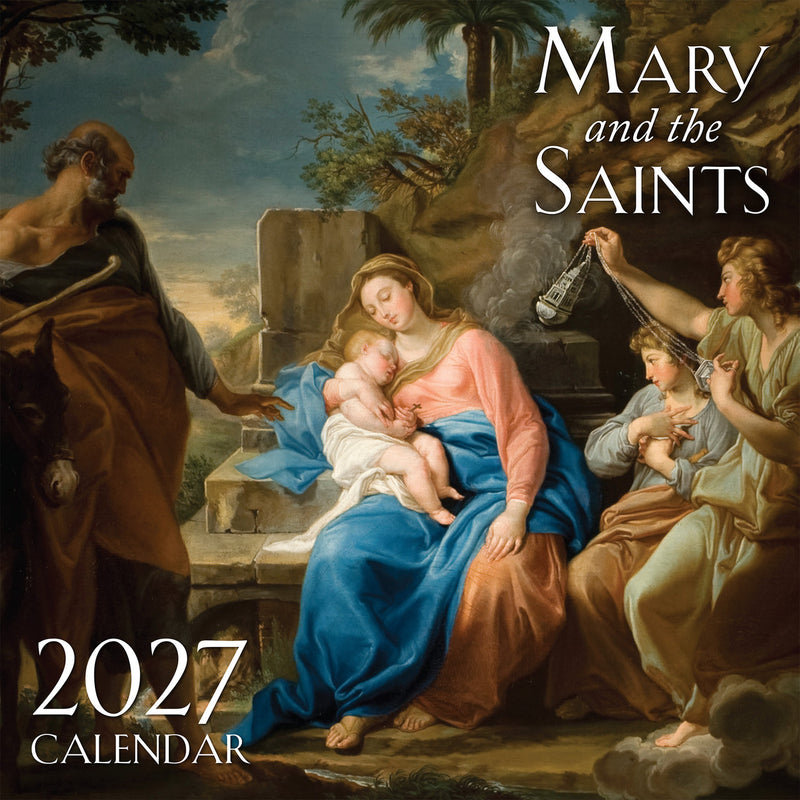 2027 Mary and the Saints Catholic Wall Calendar