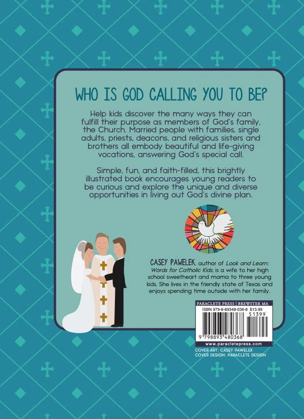 Look and Learn: Vocations – Catholic Children's Book by Casey Pawelek