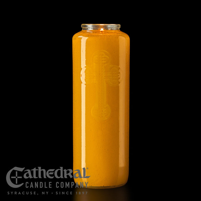 Cathedral 6-Day Glass Offering Candles
