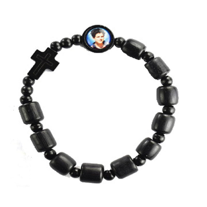 Carlo - Bl. Carlo Acutis Bracelet, Black