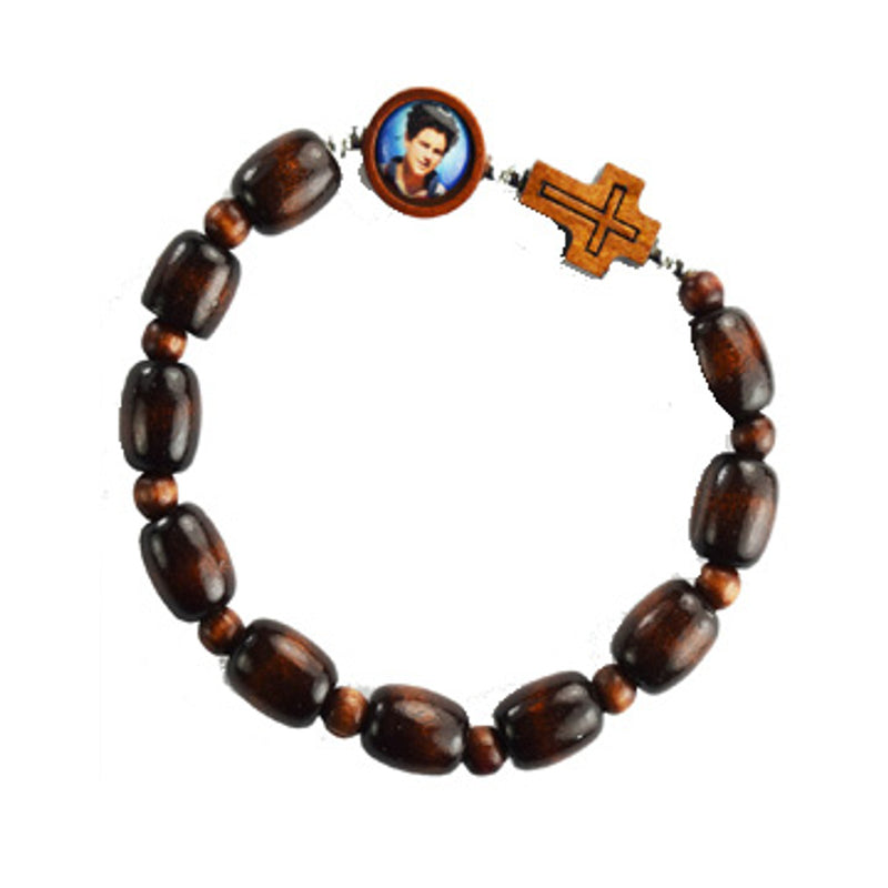 Carlo - Bl. Carlo Acutis Bracelet, Brown