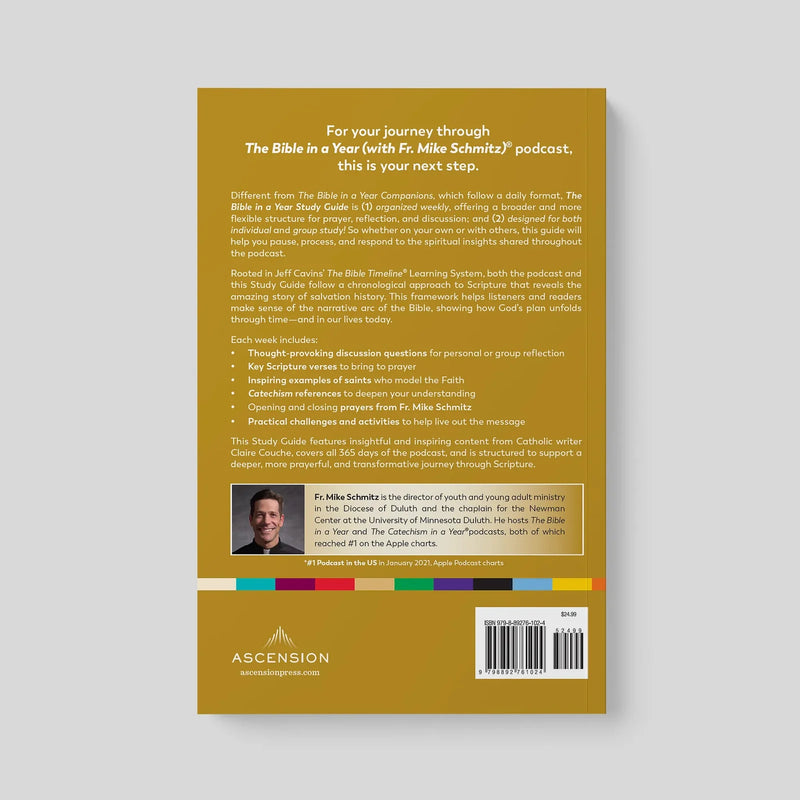 The Bible in a Year Study Guide by Fr. Mike Schmitz | Ascension Press