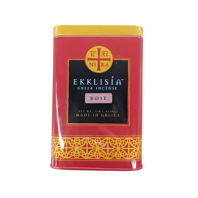 Ekklisia Greek Monastery Incense – Rose or Myrrh | Cathedral