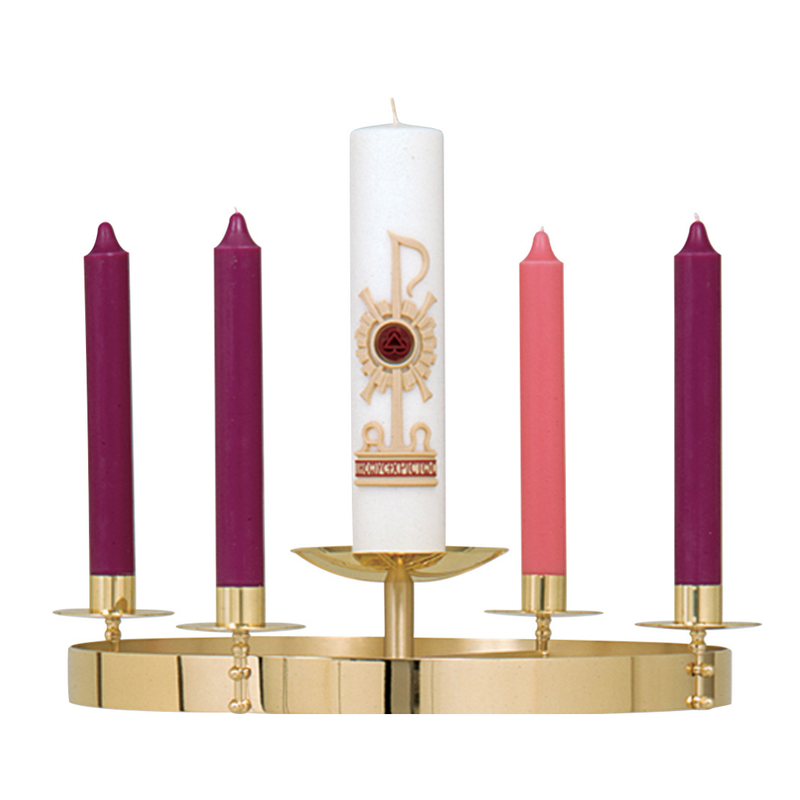 Advent Wreath Ring Only with Black Delrin Plug | K-556-A | Koley's Inc.