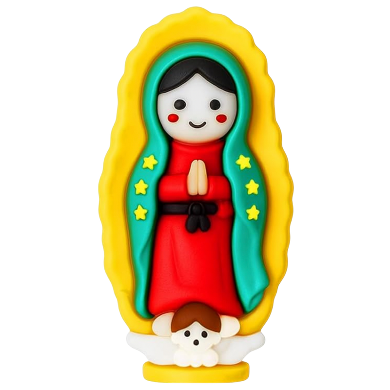 Tiny Virgin of Guadalupe Figurine – Everybody Needs a Little Mary!