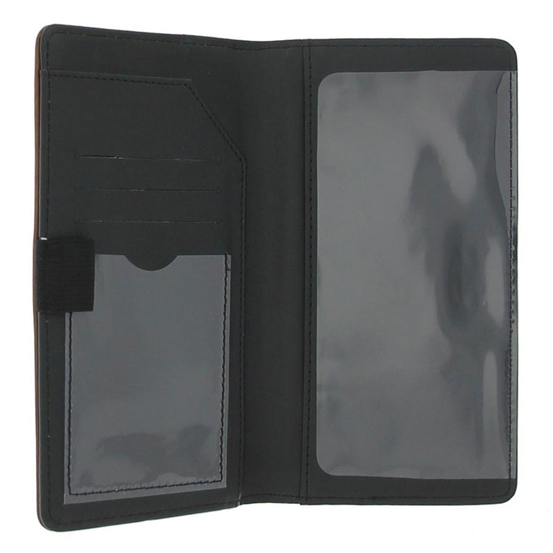 Be Still Purple Faux Leather Checkbook Cover - Psalm 46:10