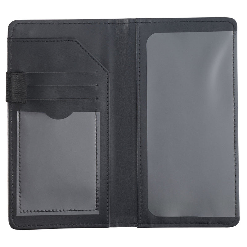 Be Still and Know Neutral Florals Faux Leather Checkbook Wallet “ Psalm 46:10