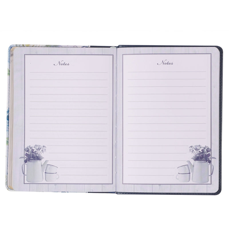 Moments With God For Moms Navy Faux Leather Daily Devotional