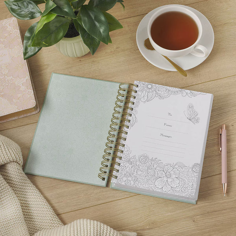 Daily Through the Psalms 365-Day Creative Journal | Christian Art Gifts