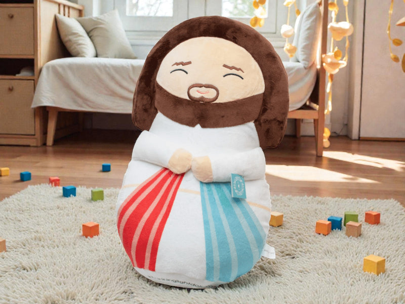 Divine Mercy Jesus Shining Light Doll Jumbo Plush