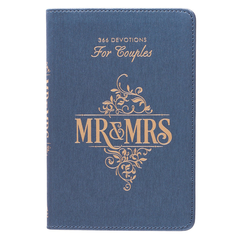 Mr. & Mrs. 366 Devotions for Couples Faux Leather Devotional
