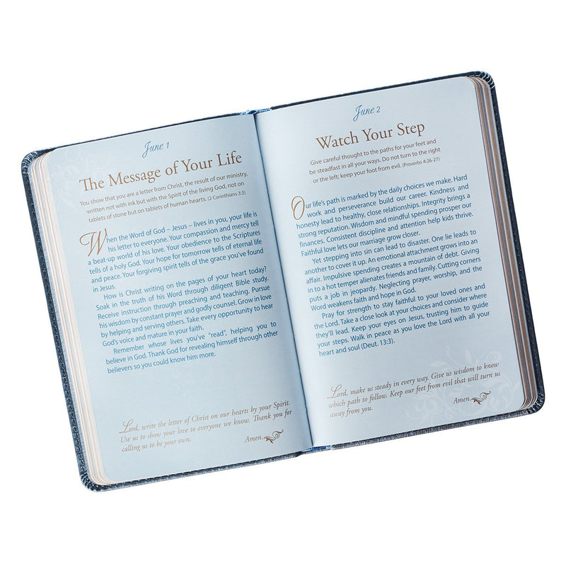 Mr. & Mrs. 366 Devotions for Couples Faux Leather Devotional